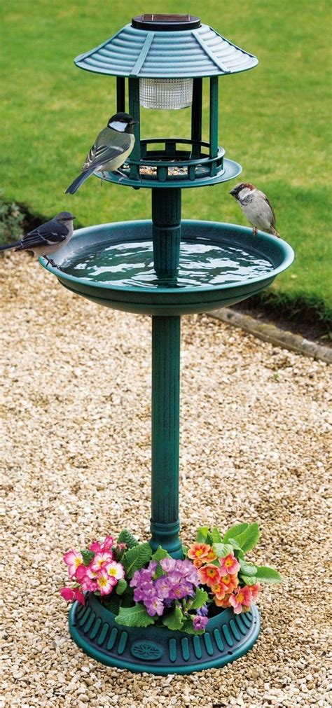 metal free standing bird feeder